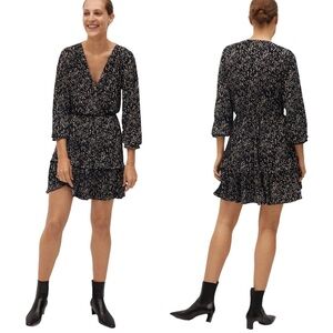 Mango Elastic waist dress